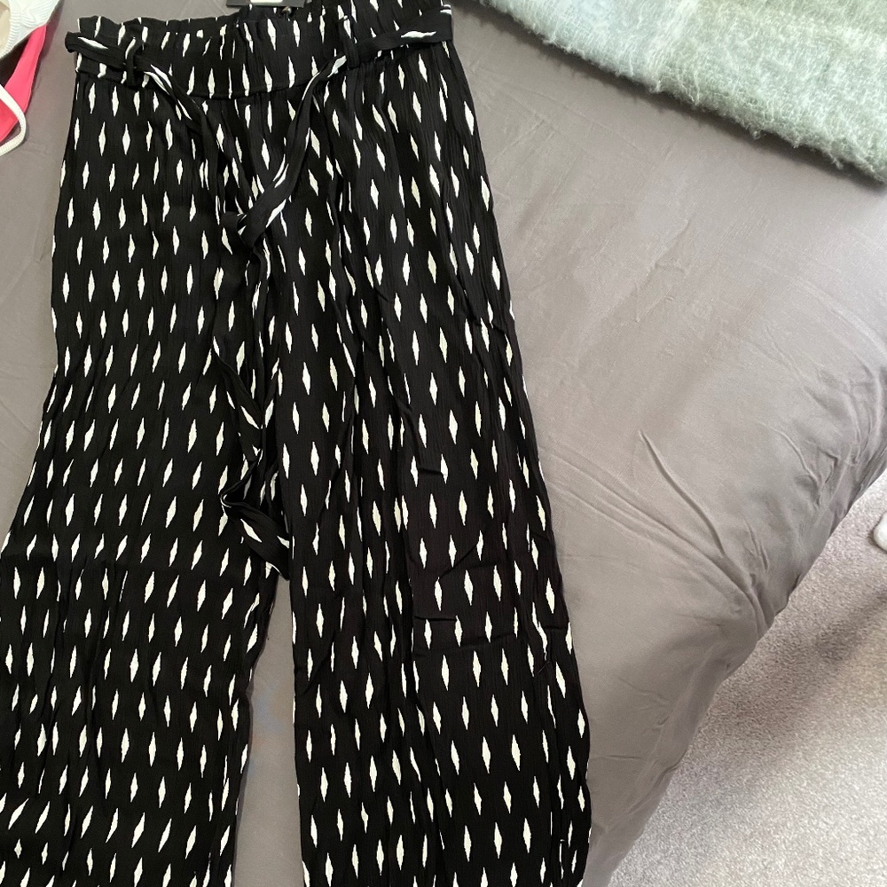 Turquoise High Waisted Pant